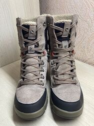 Трекинговые кожаные Зимние ботинки Decathlon.