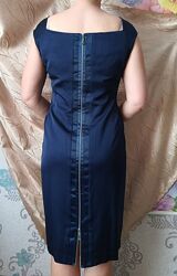 Платье женское вечернее, темно синее, 48-50