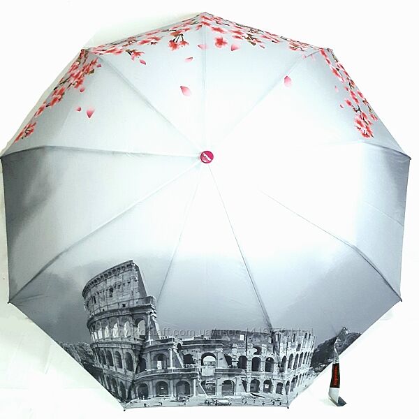 Парасолька напівавтомат Toprain жіночий місто