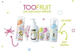 TOOFRUIT органическая косметика для детей наборы Франция