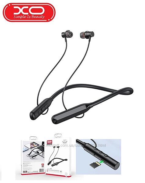 Бездротові спортивні навушники-гарнітура XO BS30 Sports з мікрофоном