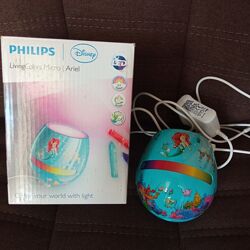 Настольная лампа PHILIPS Disney Micro Ariel, светильник, ночник