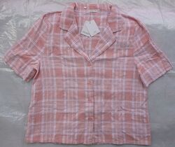 Пижамная женская рубашка Oysho Linen M Испания