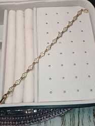 Браслет медзолото,17.5см