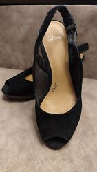 Туфли на танкетке Clarks размер 36