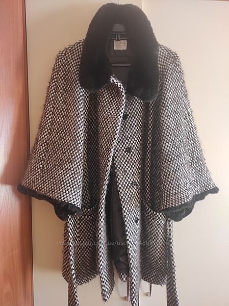 Шерстяное пальто Armani
