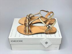 Кожаные босоножки  Geox Sozy 37,40 р-р, сандалии Джеокс