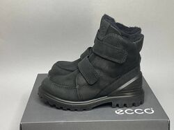 Дитячі зимові шкіряні чоботи Ecco Tredtray 28,29р черевики ботінки Экко  