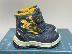 Зимові черевики Geox Flanfil з мигалками 20,21-27 р ботінки чоботи хлопчику