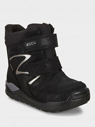 Зимові шкіряні чоботи Ecco Urban Mini 22 26  черевики ботінки  хлопчику