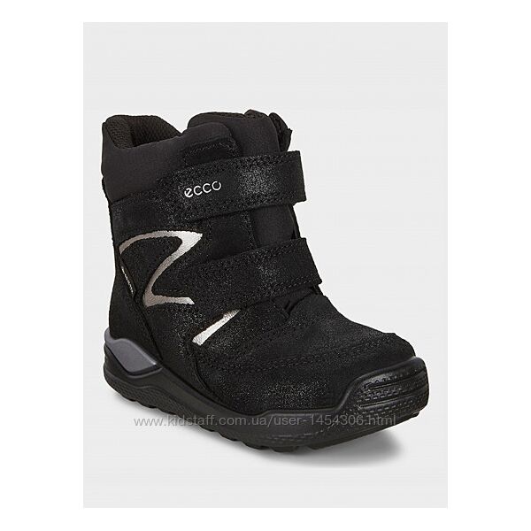 Зимові шкіряні чоботи Ecco Urban Mini 22 26  черевики ботінки  хлопчику