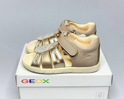 Шкіряні босоніжки Geox Alul 23,24 р, сандалі дівчинці босоножки девочке
