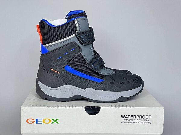 Дитячі зимові черевики Geox Sentiero 24,28,29 р чоботи ботінки хлопчику