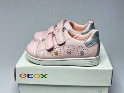 Дитячі шкіряні кросівки Geox Djrock 24 р дівчинці