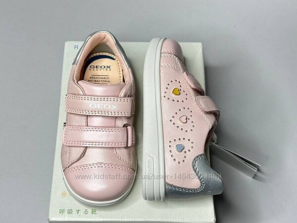 Дитячі шкіряні кросівки Geox Djrock 24 р дівчинці
