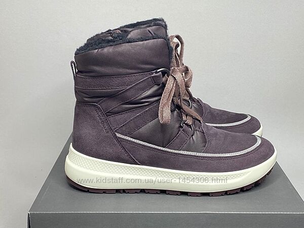 Шкіряні зимові чоботи Ecco Solice 38р, черевики ботинки Екко дівчинці