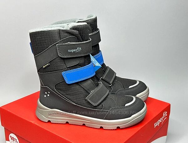 Зимові черевики Superfit Mars Gore-Tex 32,33,34 р ботінки чоботи хлопчику