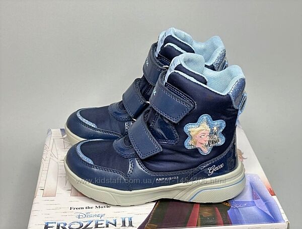 Дитячі зимові черевики Geox Sveggen 29р чоботи ботінки дівчинці