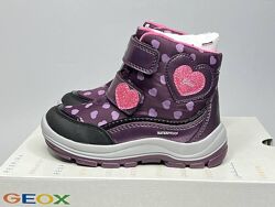 Зимові черевики Geox Flanfil 22,23,24,25,26,27 р чоботи ботінки дівчинці
