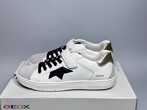Дитячі шкіряні кеди кросівки Geox Silenex 36 р для дівчинки