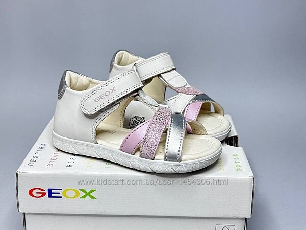 Дитячі шкіряні босоніжки Geox Alul 25 р сандалії для дівчинки