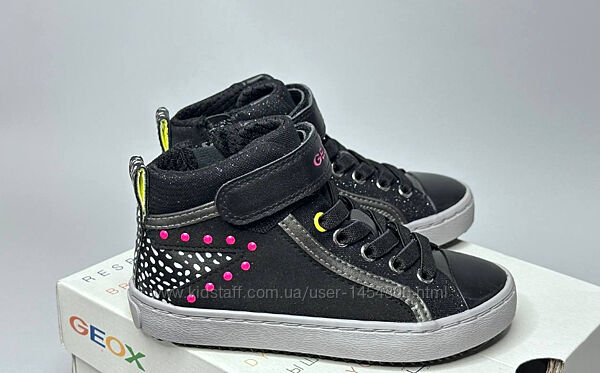 Дитячі черевики хайтопи Geox Kalispera 27 р на дівчинку