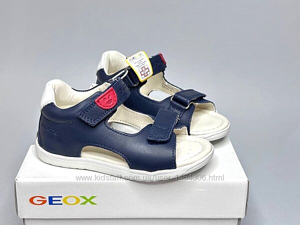 Дитячі шкіряні босоніжки Geox Macchia 25,26  р-р, сандалі на хлопчика