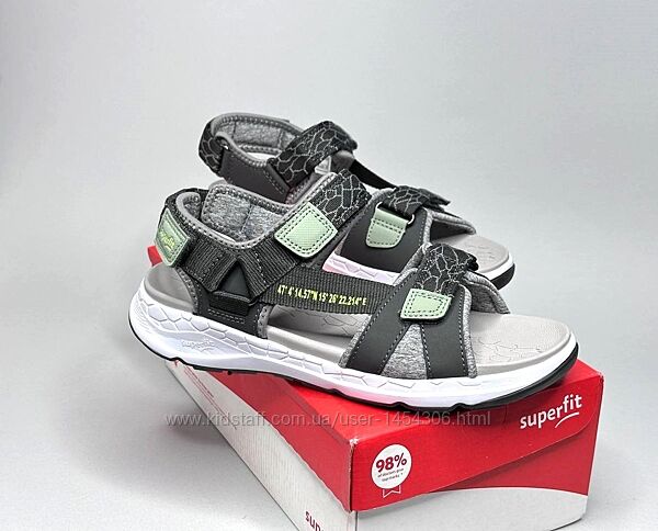 Дитячі босоніжки Superfit Criss 37 р, сандалі Суперфіт на хлопчика