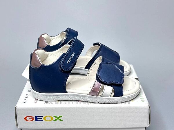 Дитячі шкіряні босоніжки Geox Alul 27 р сандалії для дівчинки