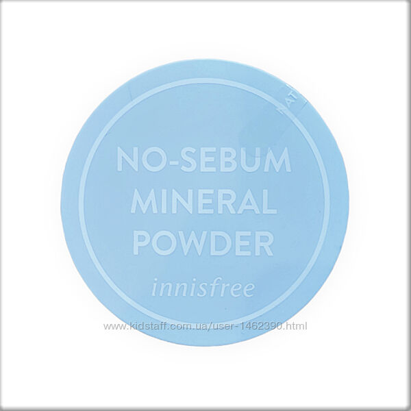прозора мінеральна пудра Innisfree no sebum mineral powder