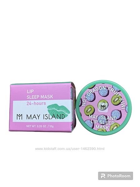 May island нічна маска для губ dragonfruit kiwi lip sleeping mask