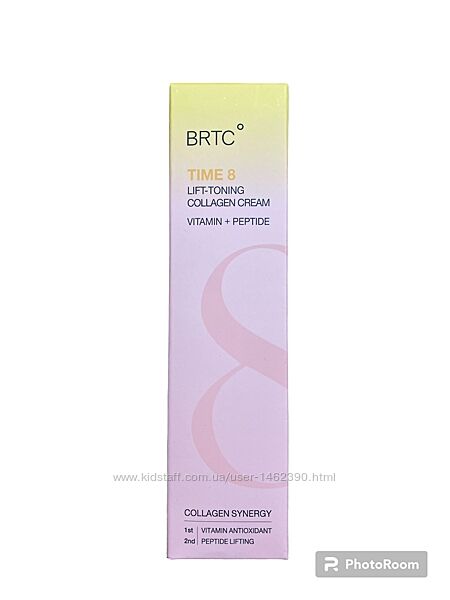 BRTC Ліфтинг крем з пептидами та вітамінами Time8 Lift-Toning Collagen 