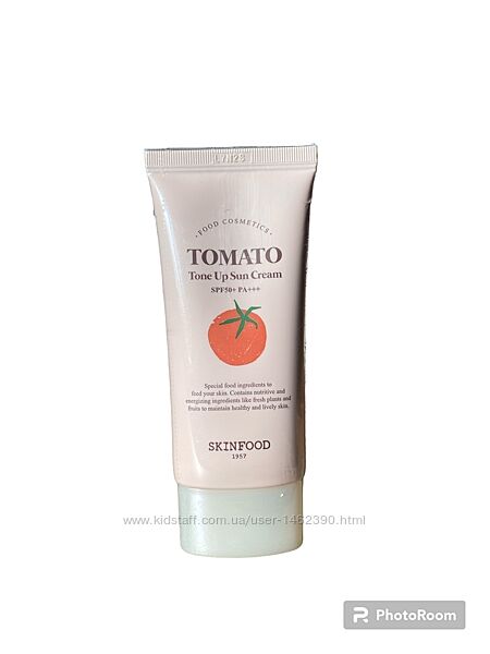 Тонізуючий сонцезахисний крем Skinfood Tomato SPF50/ PA 50 мл
