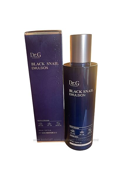 Dr. G- Black Snail Emulsion  Зміцнювальна емульсія зі слизом чорного равлика