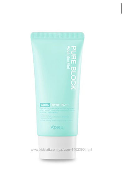 A´PIEU Pure Block Aqua Sun Gel SPF50/PA сонцезахист