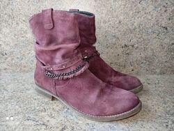Демисезонные замшевые ботинки SPM shoes & boots, стелька 26 см.