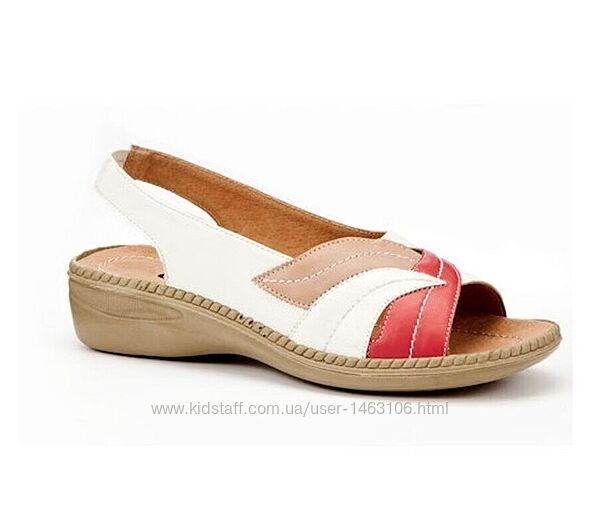 Кожаные босоножки Cotton Traders 25,2 см