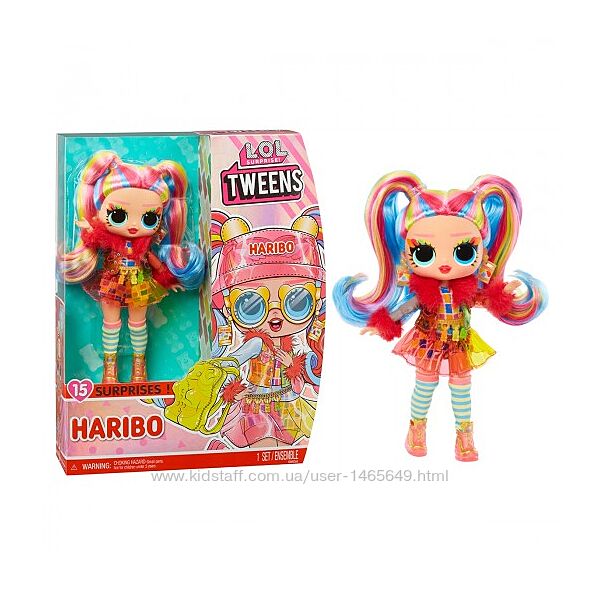 Кукла L. O. L. Surprise серии Tweens Loves Mini Sweets - HARIBO 119920