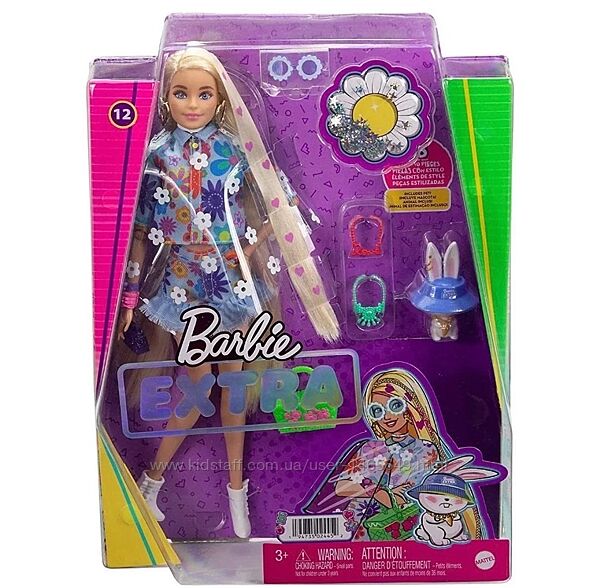  Кукла Барби Экстра Barbie Extra 8 10 5 9 12 7
