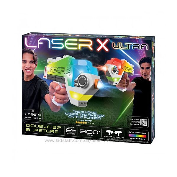 Набор для лазерных боев Laser X Ultra для двух игроков 87552 лазер х
