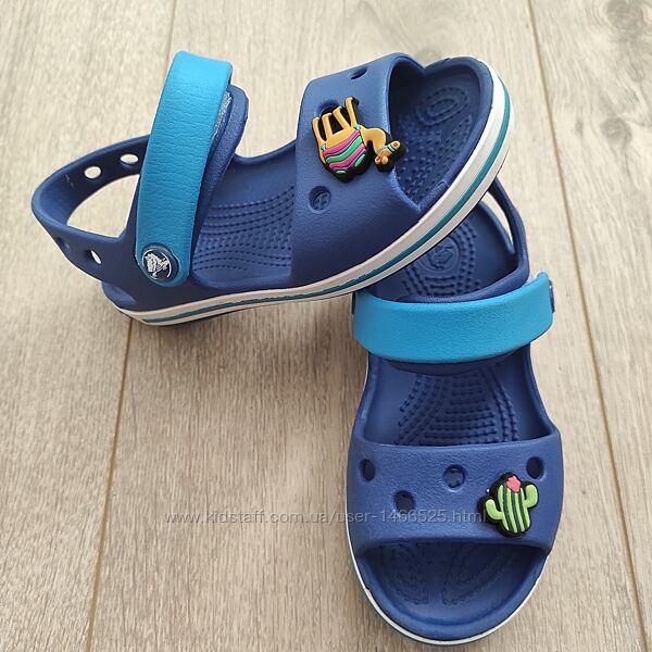 Босоніжки фірмові Crocs c 9 наш 24-25 р Стан нових 