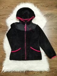 М&acuteякенька, плюшева, тепла кофта, куртка на флісі для дівчинки 10-12 років