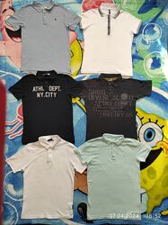 Стильні, літні, фірмові футболки, поло для хлопчика 12-13 років-H&M