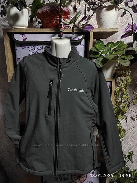 Нова, фірмова, термо куртка на флісі, вітро і водо непроникна 44-46 р-Russell