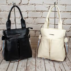 Женская сумка шопер модная большая, сумочка стильная вместительная красивая