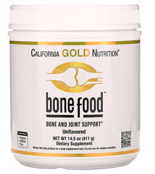 California Gold Nutrition Bone Food для поддержки здоровья костей суставов