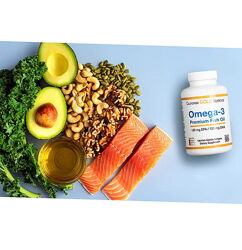 California Gold Nutrition рибячий жир преміальної якості з омега-3,100 кап