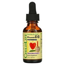 ChildLife Essentials вітамін D3 зі смаком натуральних ягід 30 мл 1 рідк Д3