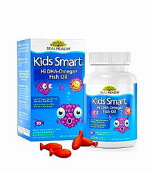 Bioglan Kids Smart рибячий жир із високим вмістом омега 3 і ДГК чудовий фр