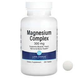 Lake Avenue Nutrition комплекс магнію 300 мг 250 таблеток magnezium complex